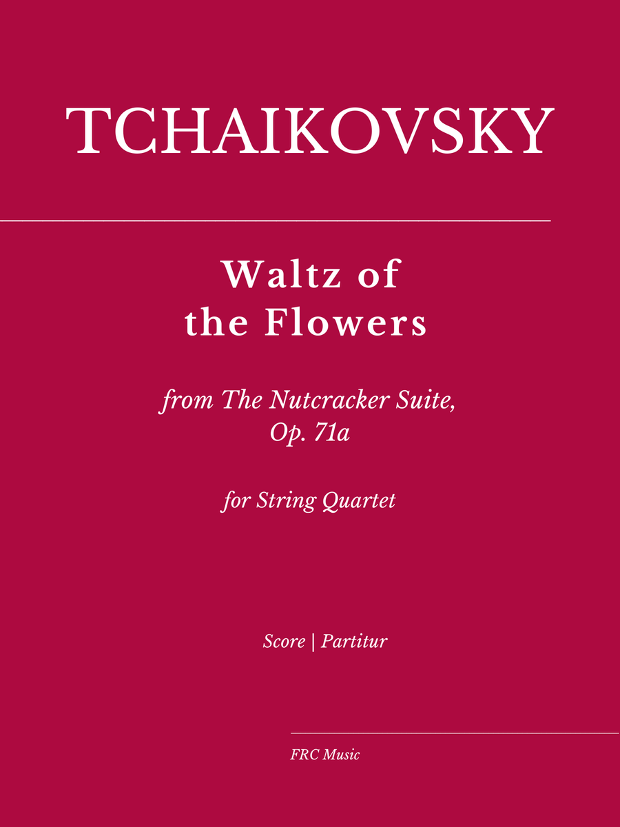 Waltz of the Flowers from The Nutcracker Suite, Op. 71a String Quartet scores gallery preview page 1