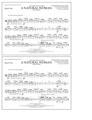 (You Make Me Feel Like) A Natural Woman (Pre-Opener) (arr. Jay Dawson) - Quad Toms