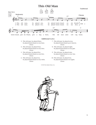 Book cover for This Old Man (from The Daily Ukulele) (arr. Liz and Jim Beloff)