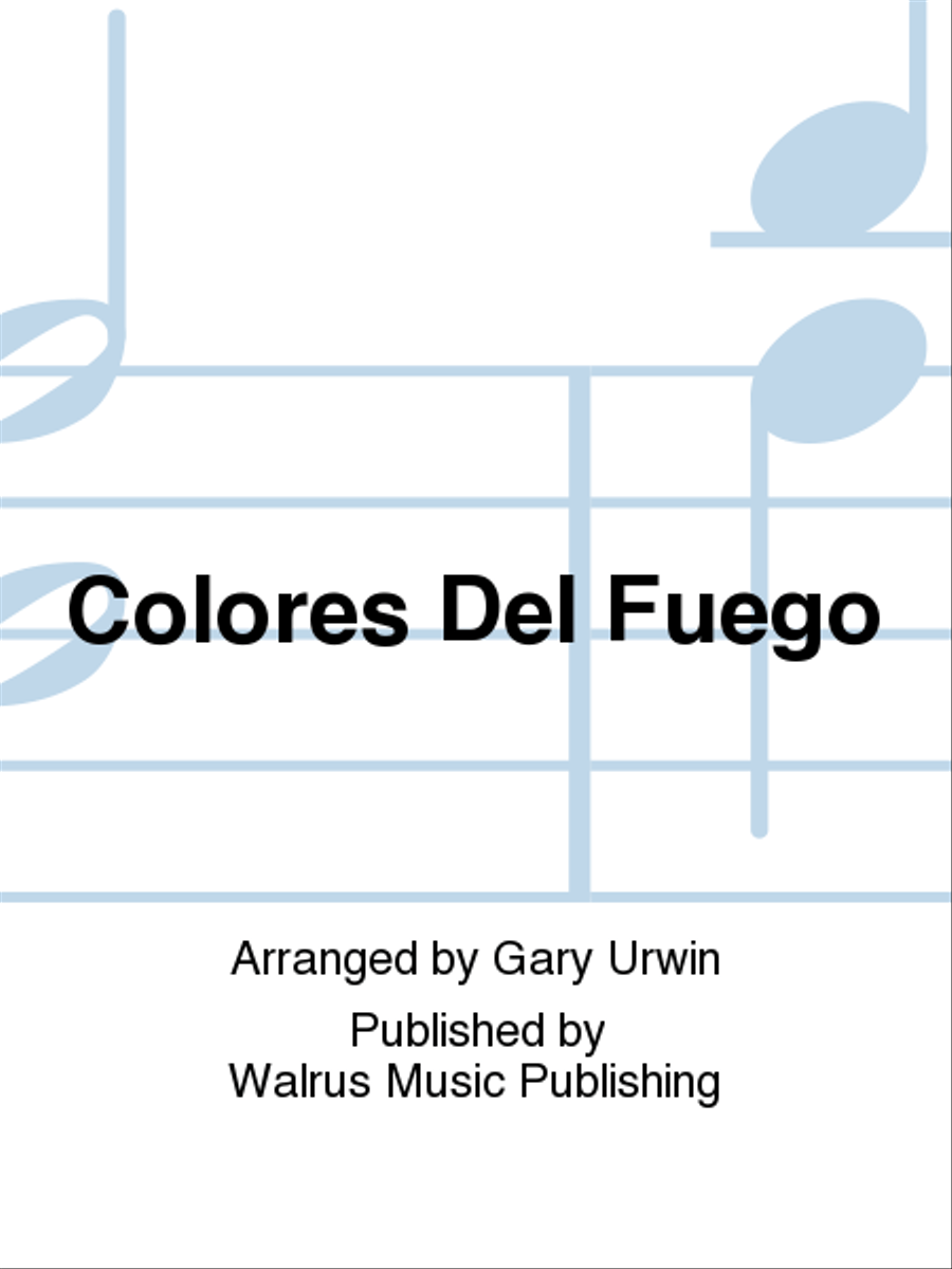 Colores Del Fuego Big Band scores gallery preview page 1