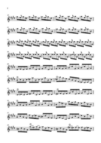 Prelude (BWV1006) in E major transcribed for guitar