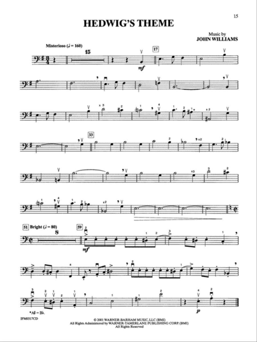 Movie Instrumental Solos for Strings - Cello (Book and CD) String Orchestra scores gallery preview page 16