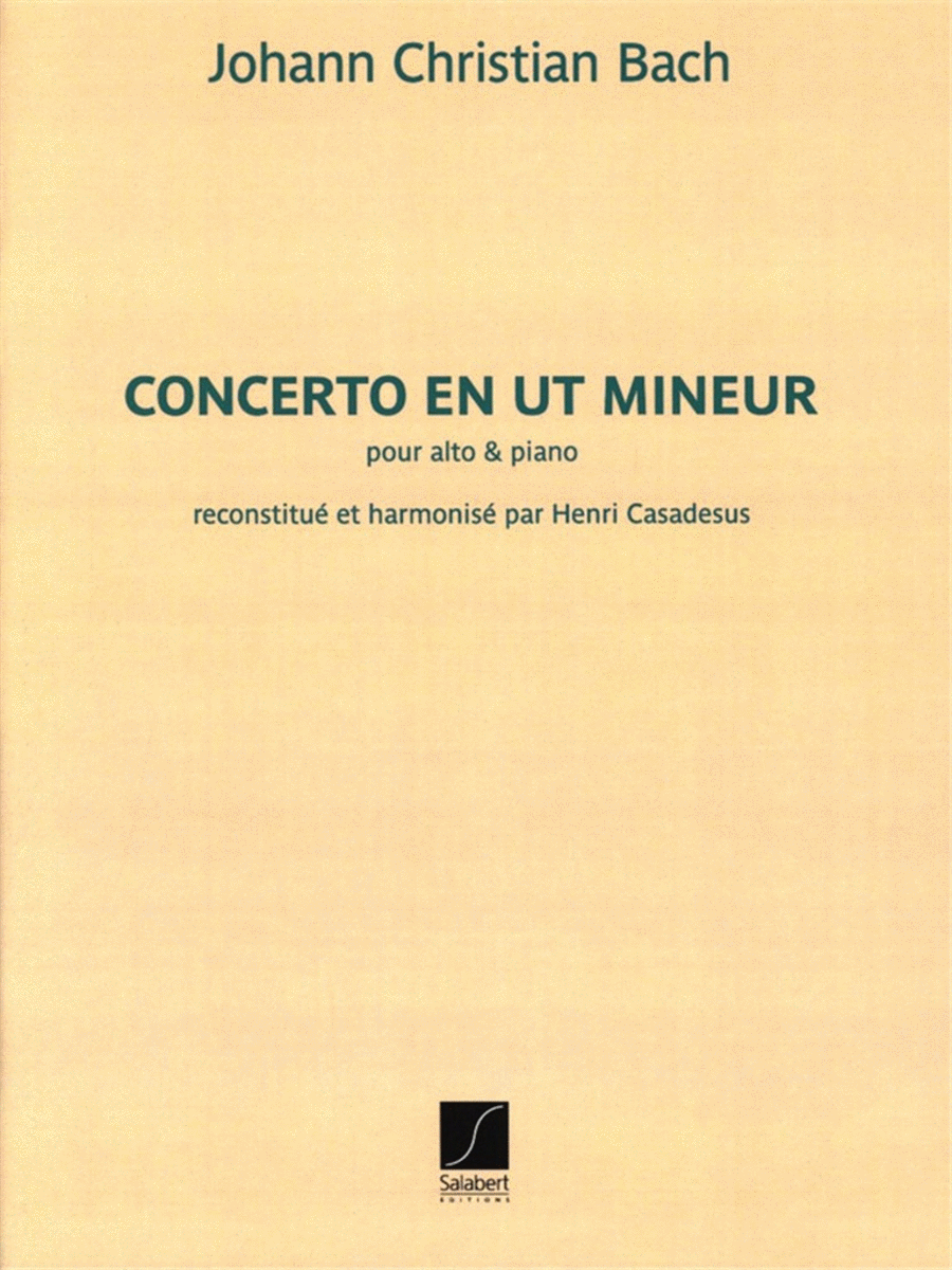 Concerto en ut mineur Piano Accompaniment scores gallery preview page 1