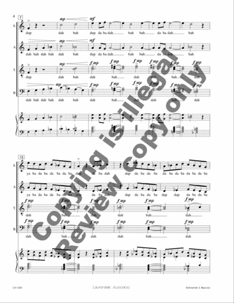 Blue Ice Divisi scores gallery preview page 4