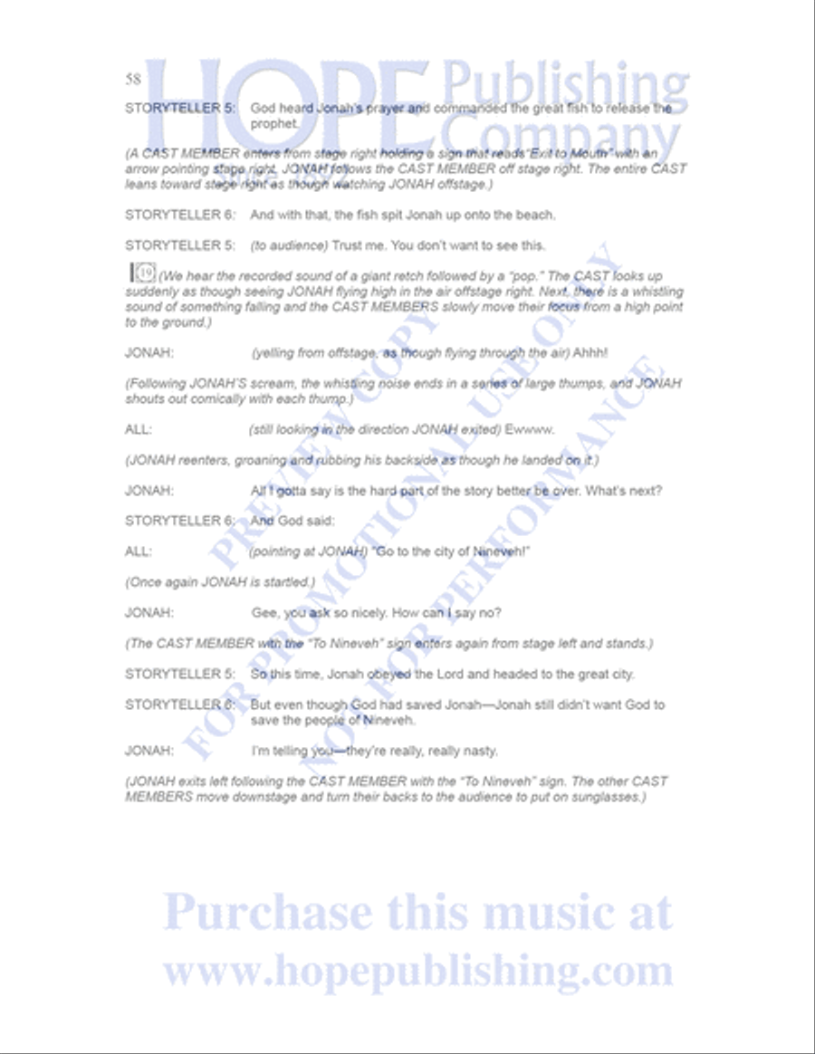Sailor's Bible Children's Choir scores gallery preview page 59