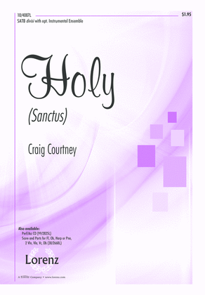 Book cover for Holy (Sanctus)