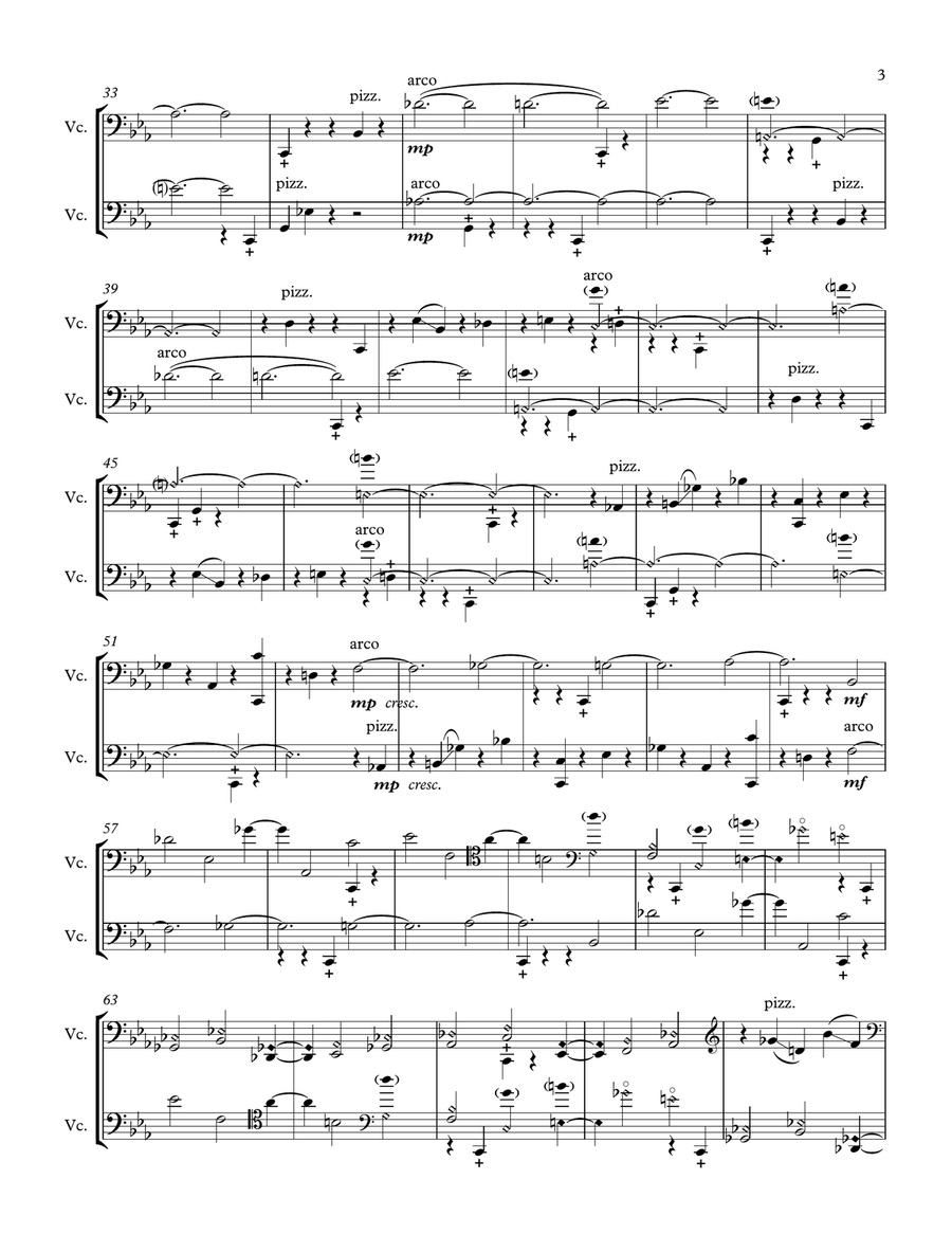 Palindromicanon String Duet scores gallery preview page 3