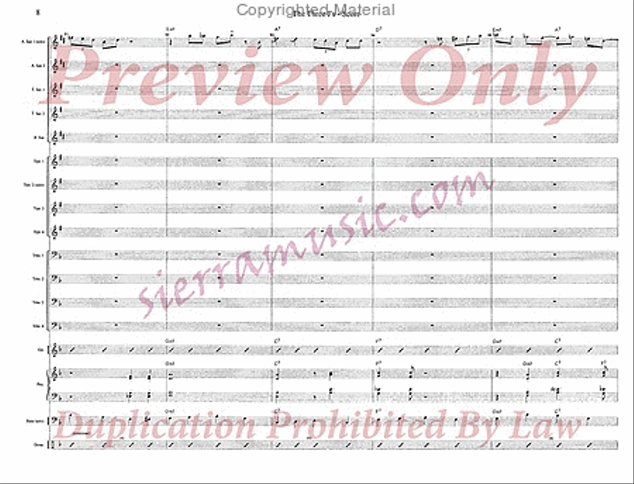 The Three J's Jazz Ensemble scores gallery preview page 9