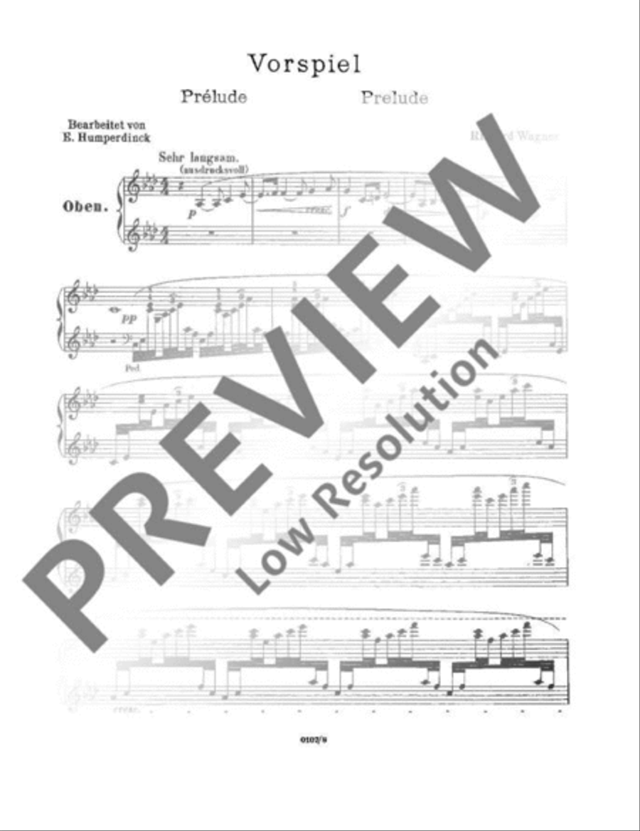 Parsifal Piano Duet scores gallery preview page 4