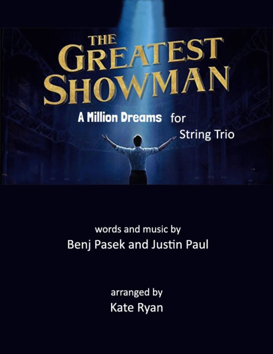 A Million Dreams String Trio scores gallery preview page 1