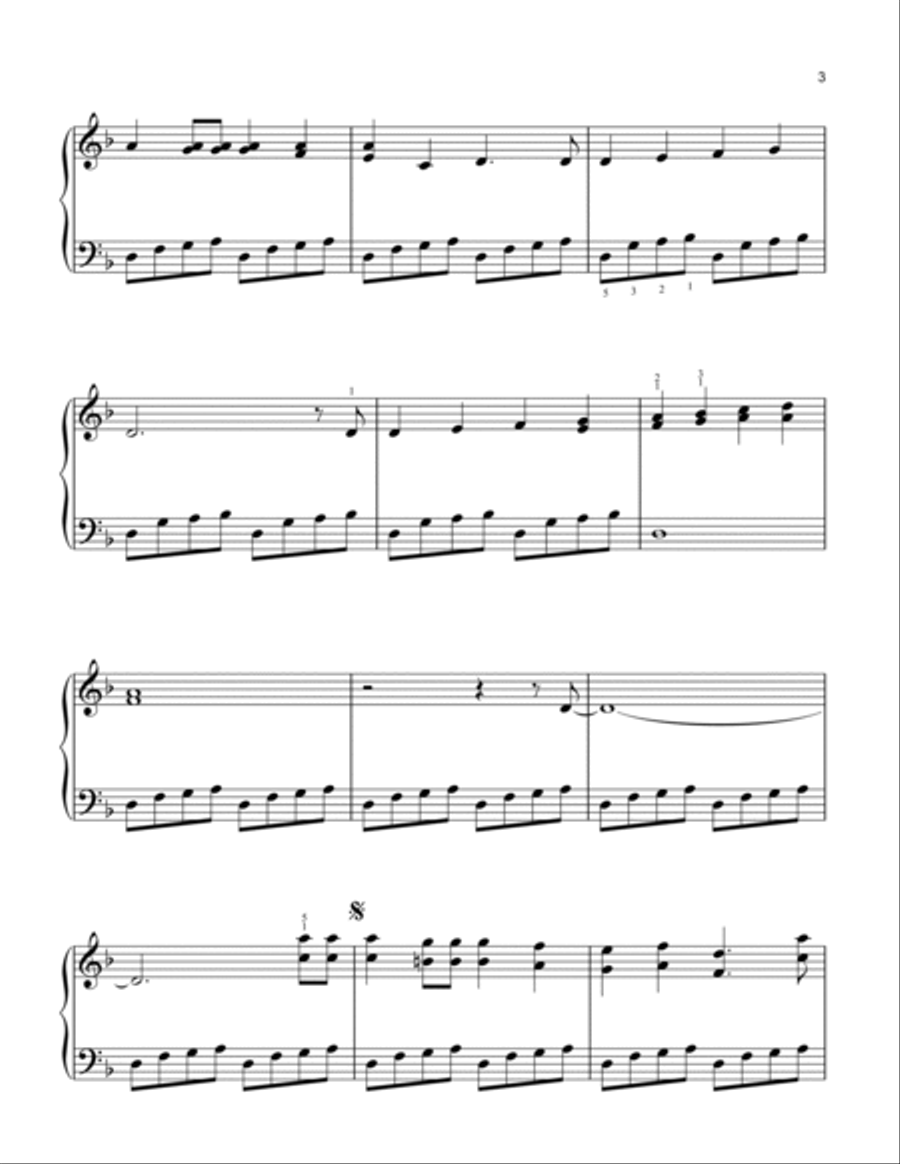 Reverie Easy Piano scores gallery preview page 3
