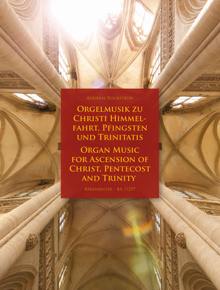 Book cover for Organ Music for Ascension of Christ, Pentecost and Trinity