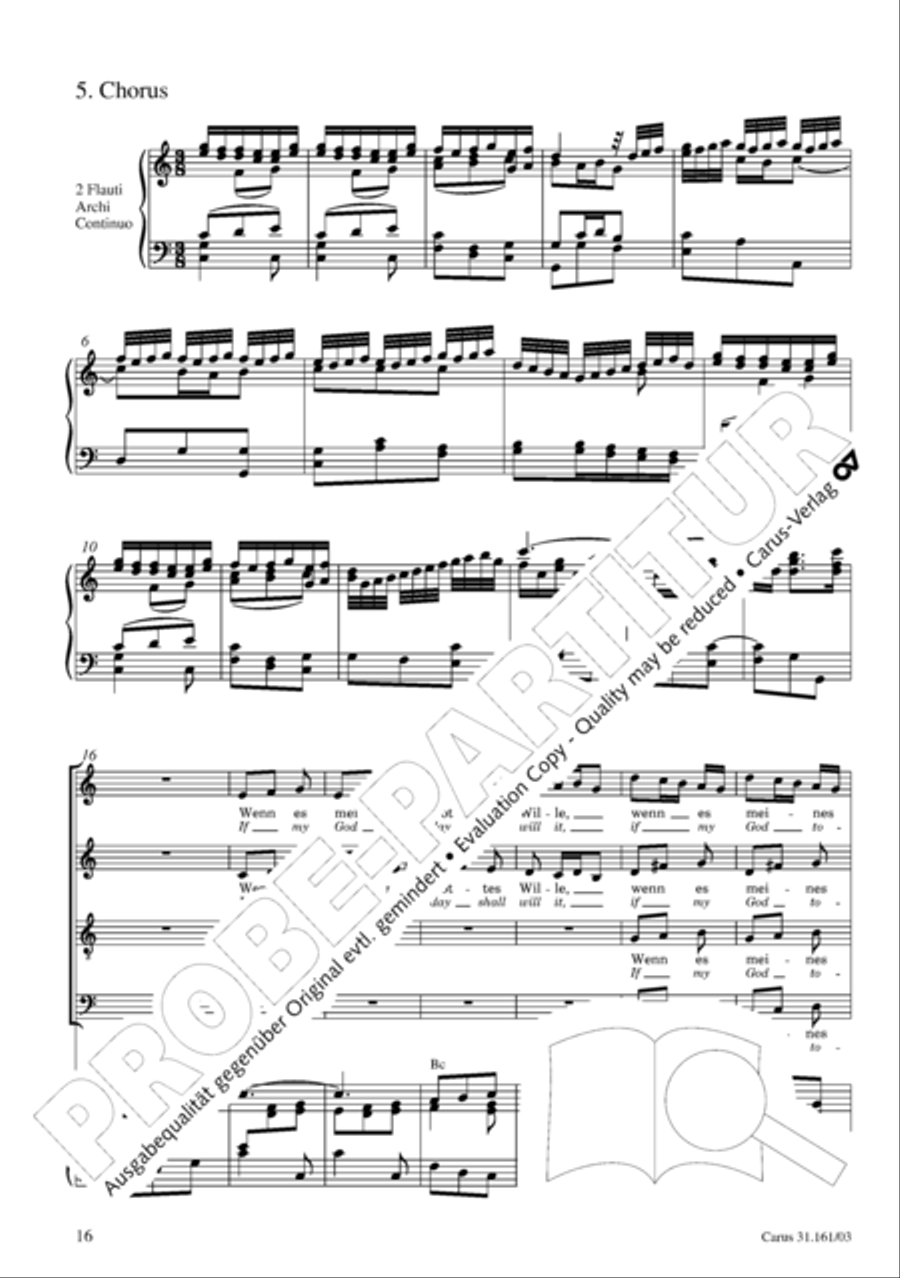 Komm, du susse Todesstunde 4-Part scores gallery preview page 17