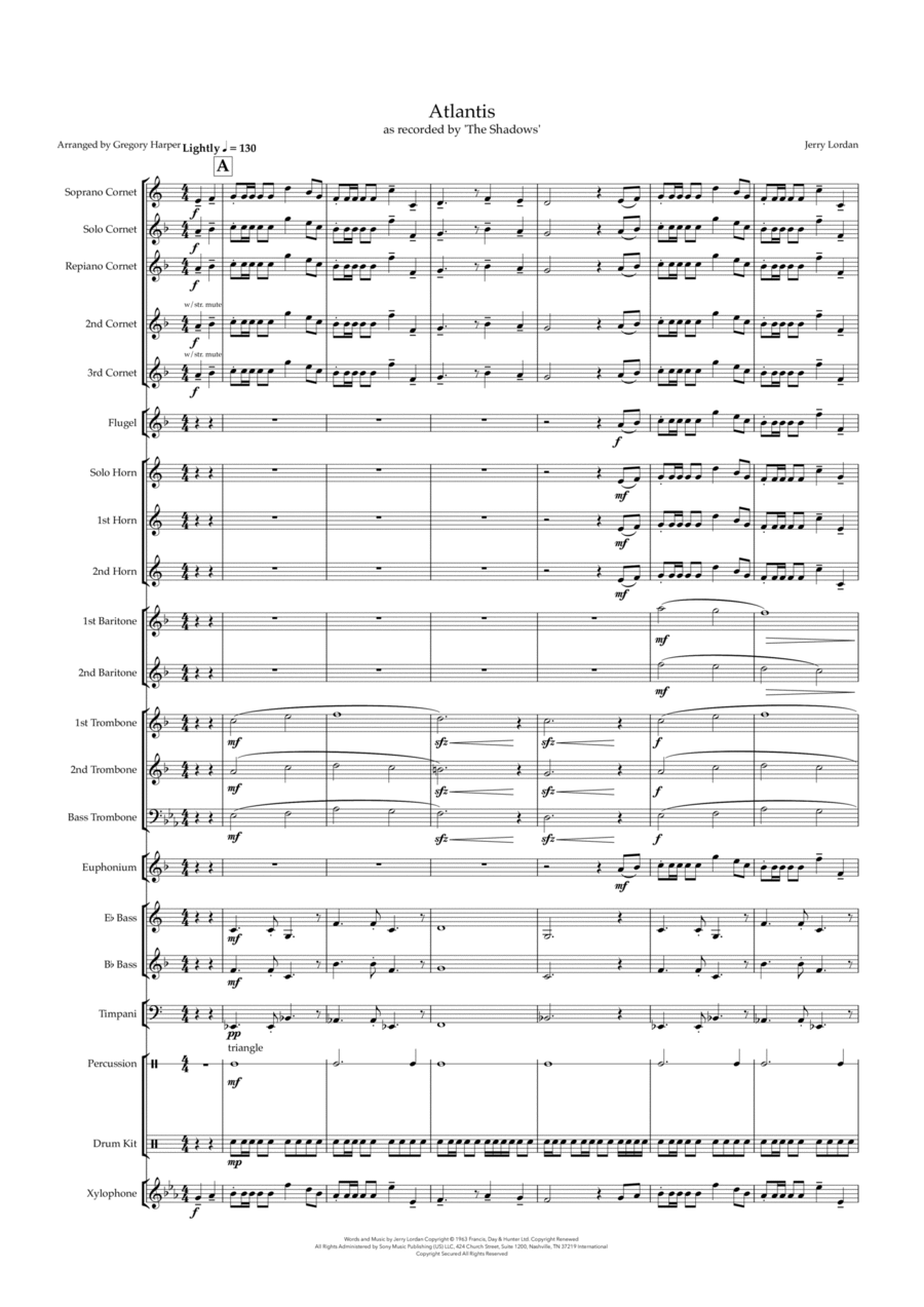 Atlantis Atlantis Large Ensemble scores gallery preview page 1