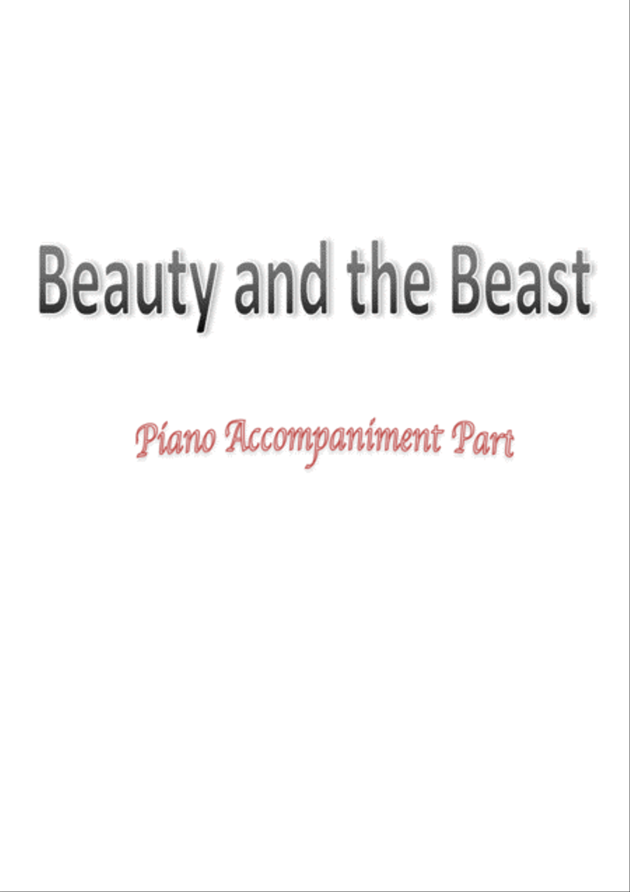 Beauty And The Beast Small Ensemble scores gallery preview page 3
