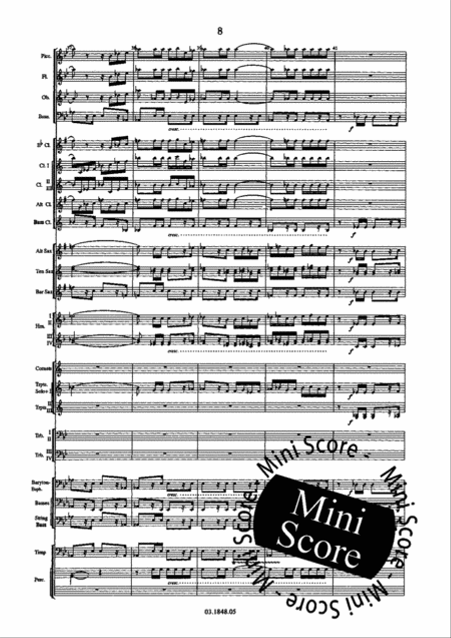 Summa Cum Laude Concert Band scores gallery preview page 14