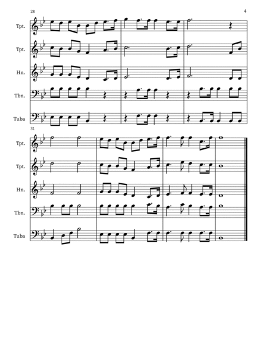 There Is Power In The Blood Small Ensemble scores gallery preview page 4