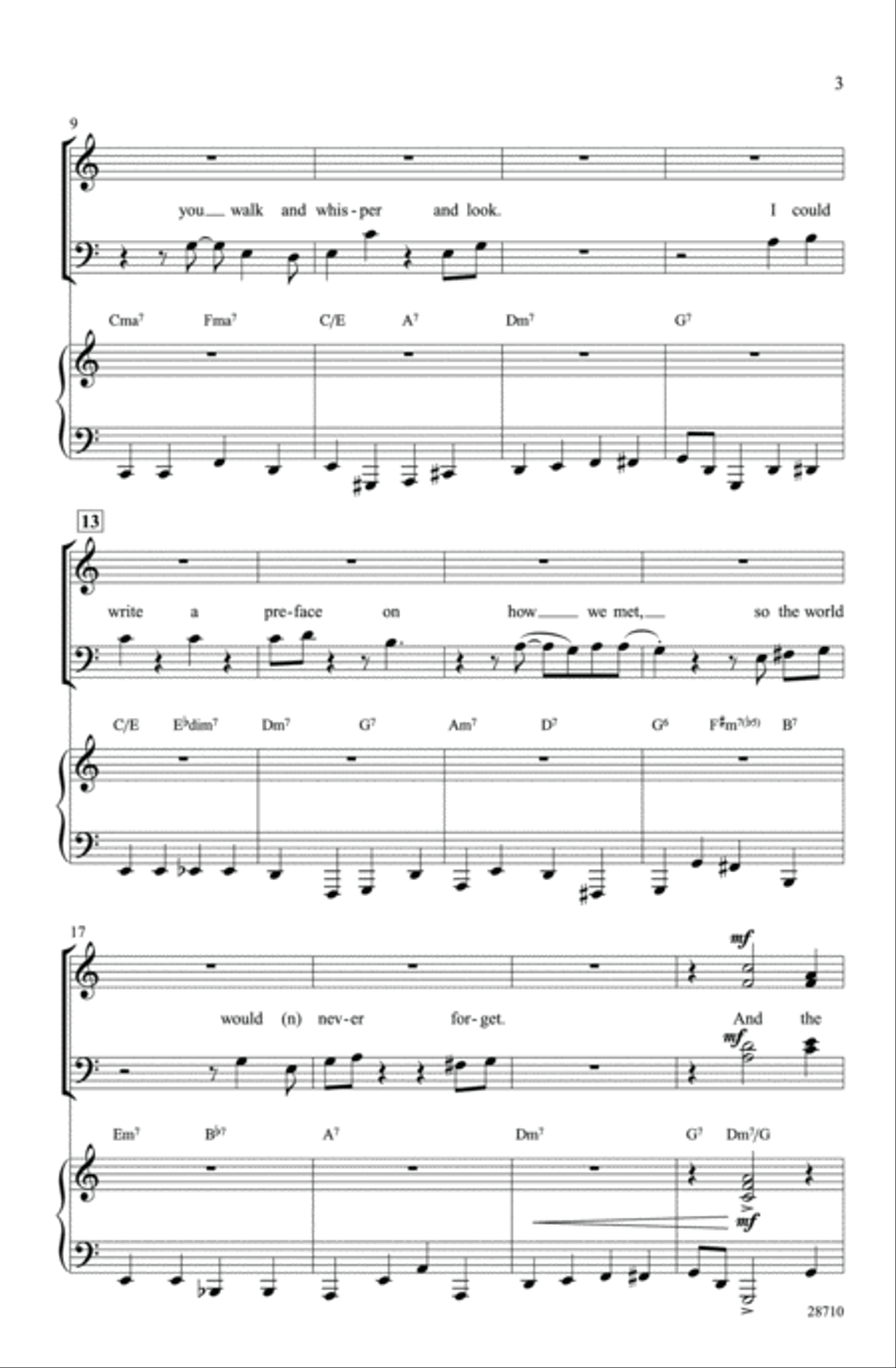 I Could Write a Book I Could Write a Book 4-Part scores gallery preview page 3