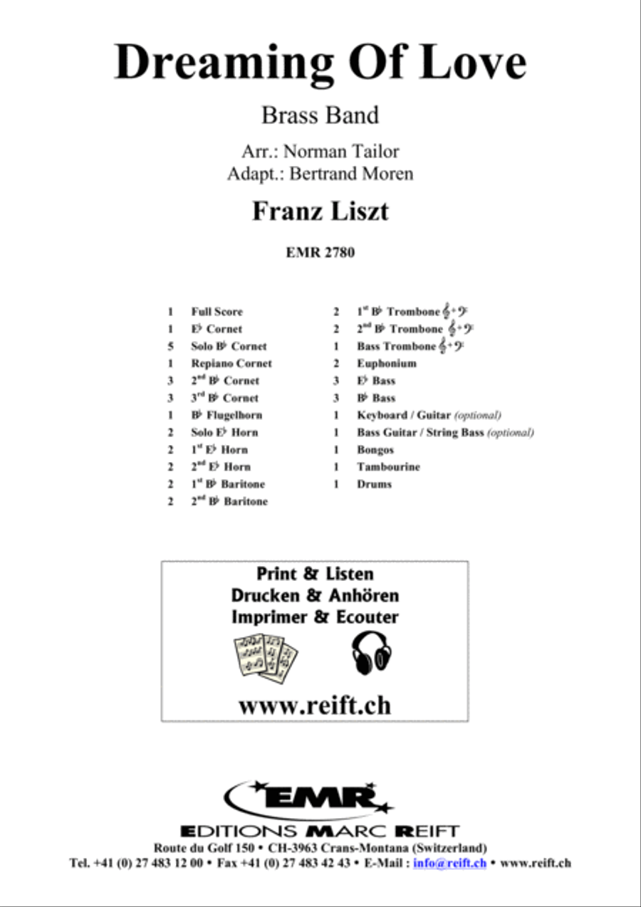 Dreaming Of Love Brass Band scores gallery preview page 2