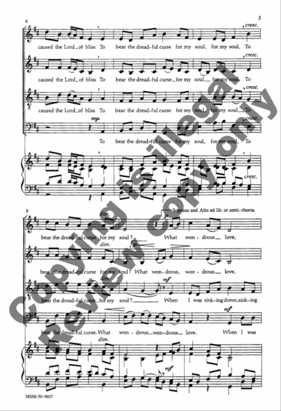 What Wondrous Love Is This Divisi scores gallery preview page 3