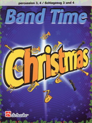 Book cover for Band Time Christmas