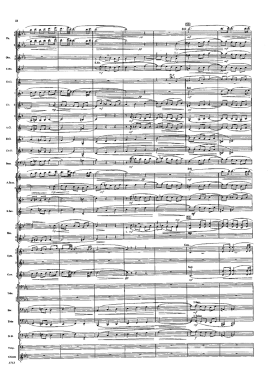 Deck Thyself, My Soul, With Gladness Concert Band scores gallery preview page 10