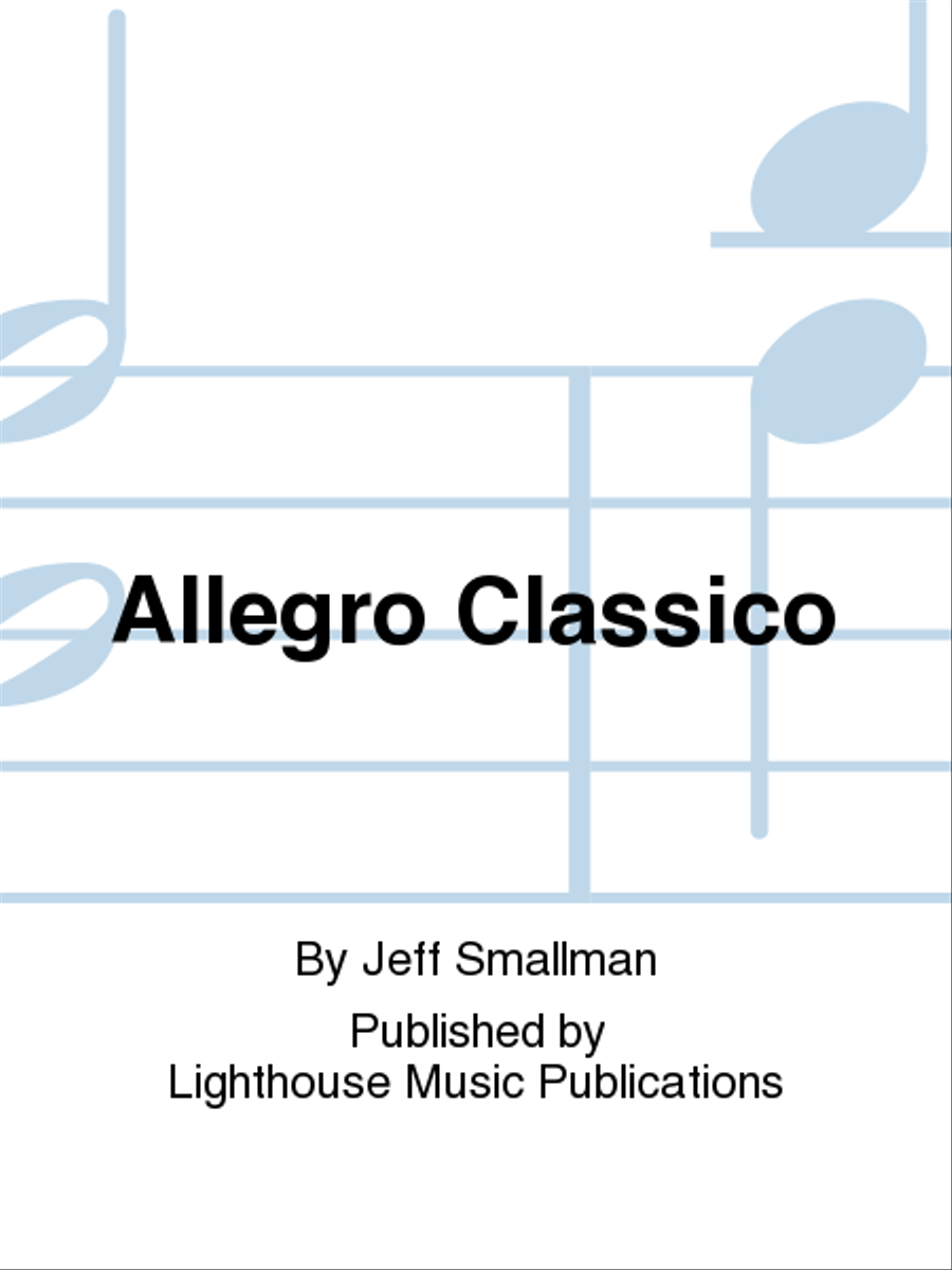 Allegro Classico Piano Solo scores gallery preview page 1