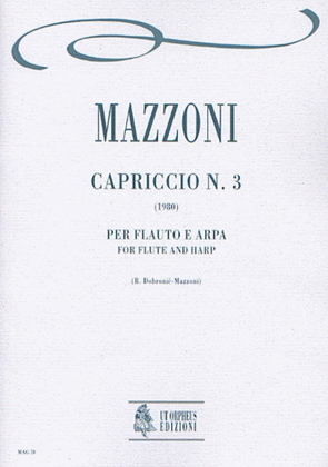 Capriccio No. 3 for Flute and Harp (1980)