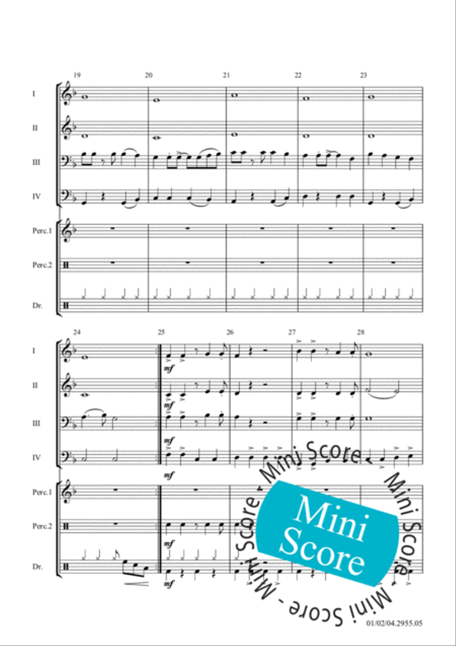 Three Cool Dances Concert Band scores gallery preview page 7