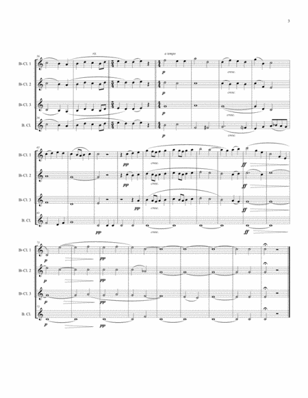 Ave Maria for Clarinet Quartet image number null