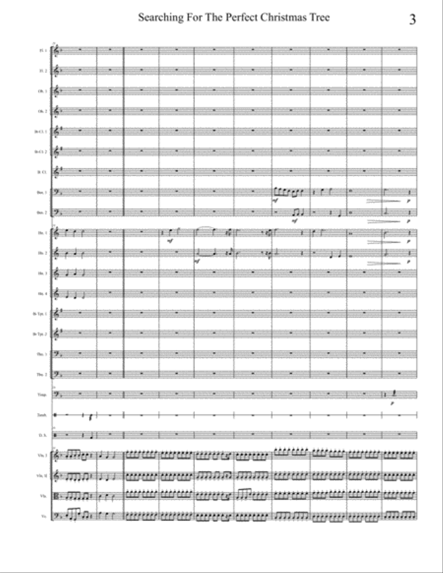 Searching For The Perfect Christmas Tree Chamber Orchestra scores gallery preview page 3