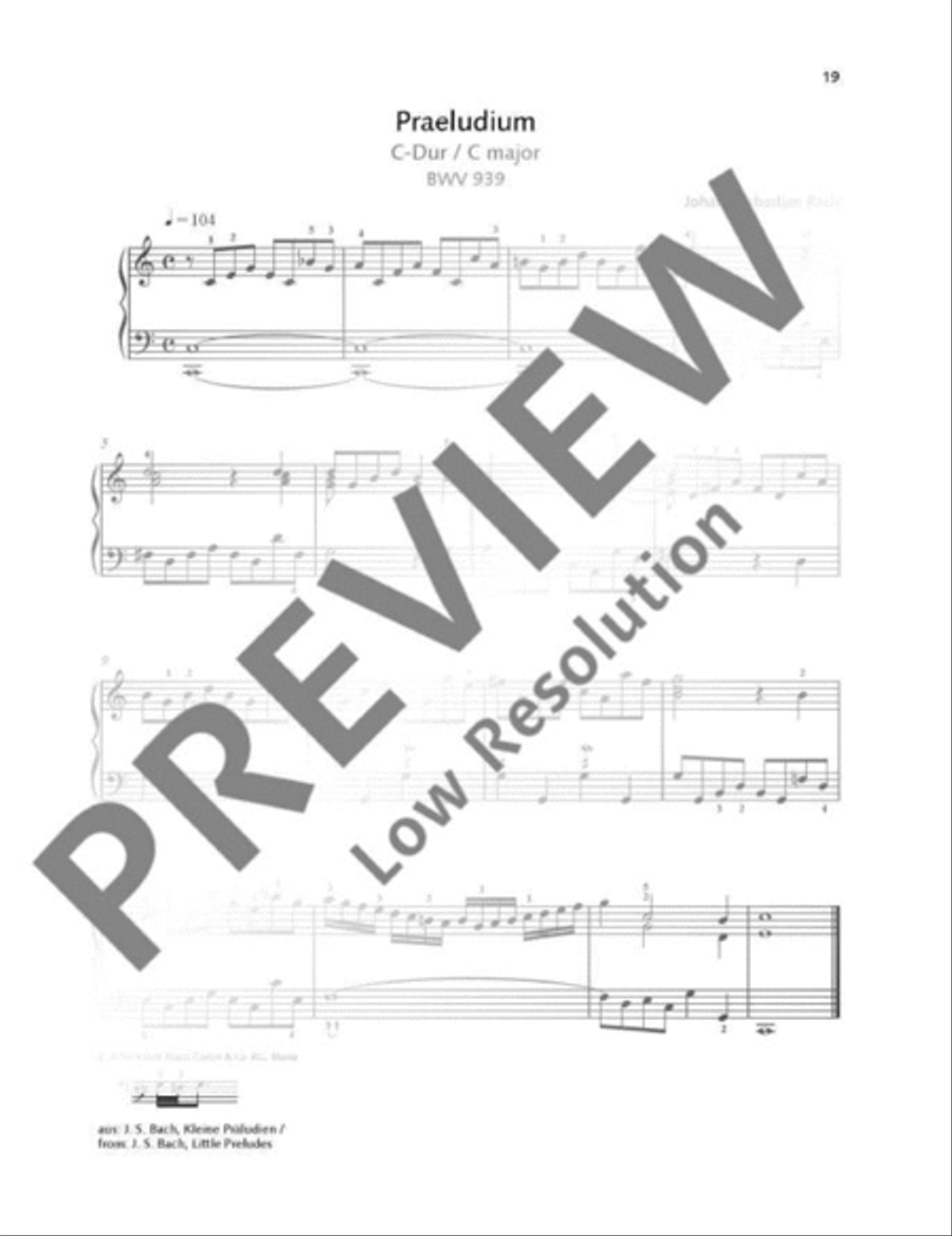 My First Bach Piano Solo scores gallery preview page 20