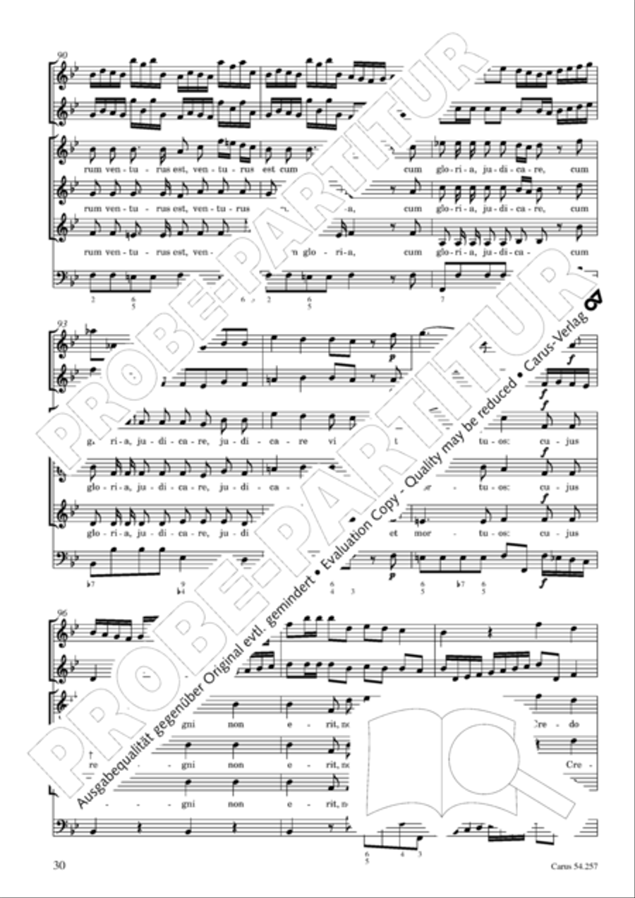 Missa Sancti Aloysii SSA scores gallery preview page 31