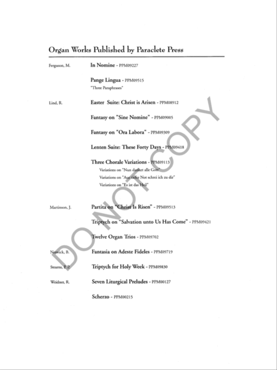 Triptych Choir scores gallery preview page 41