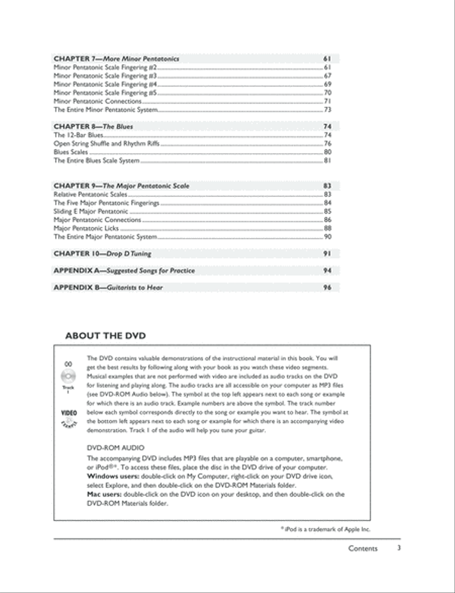 Complete Rock Guitar Method Electric Guitar scores gallery preview page 8