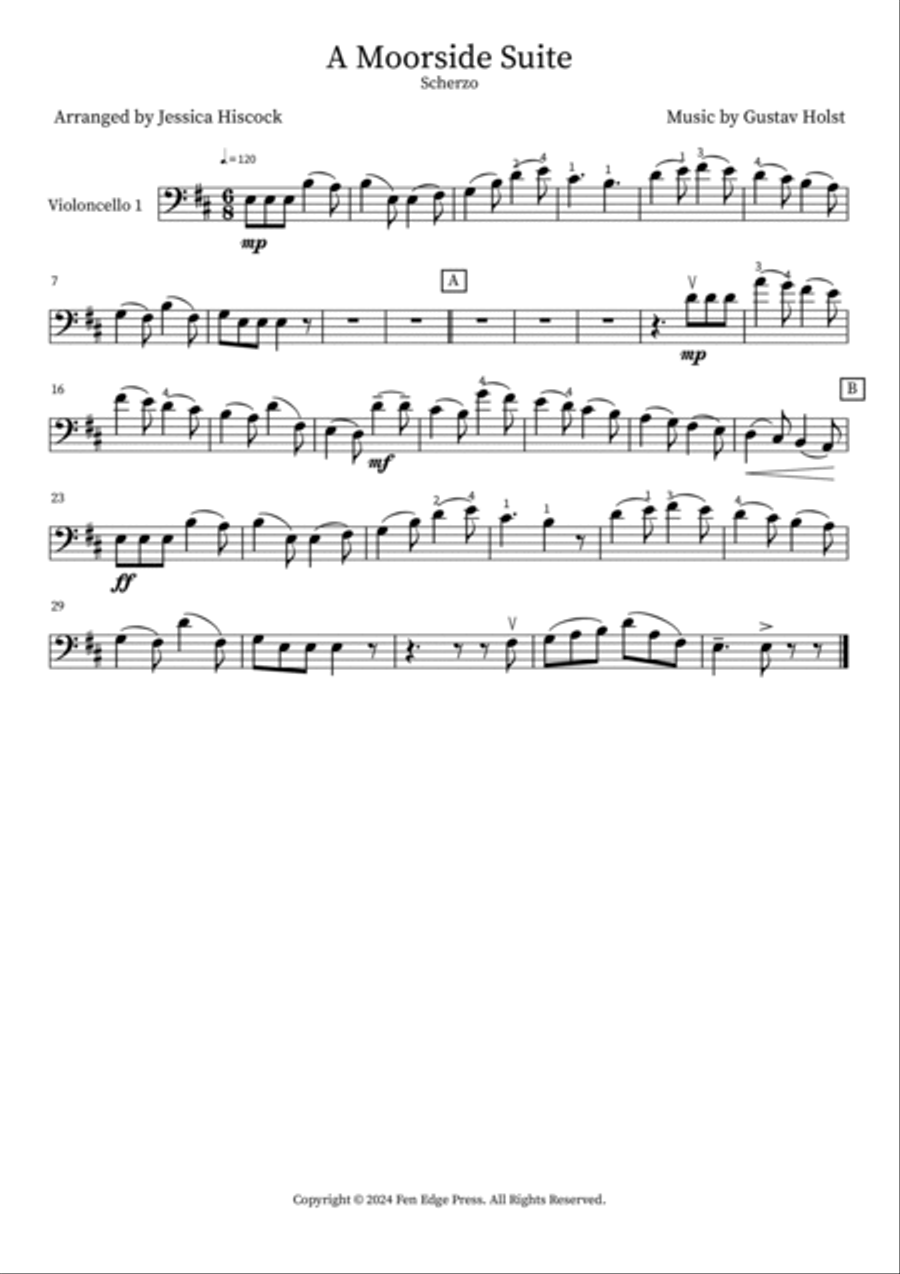 A Moorside Suite School and Community scores gallery preview page 4