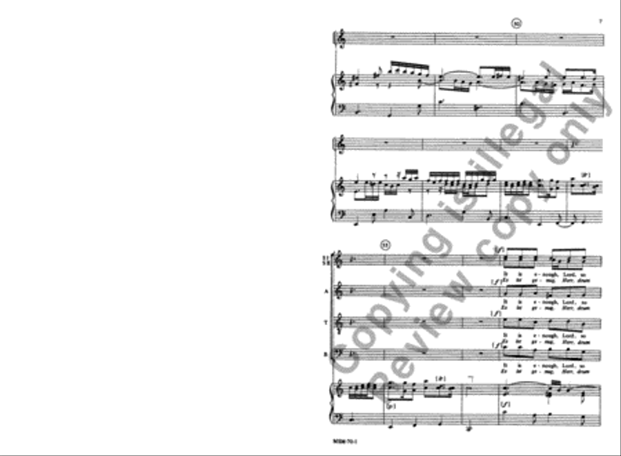 Dearest Lord Jesus, Why Are You Delaying SSATB scores gallery preview page 6