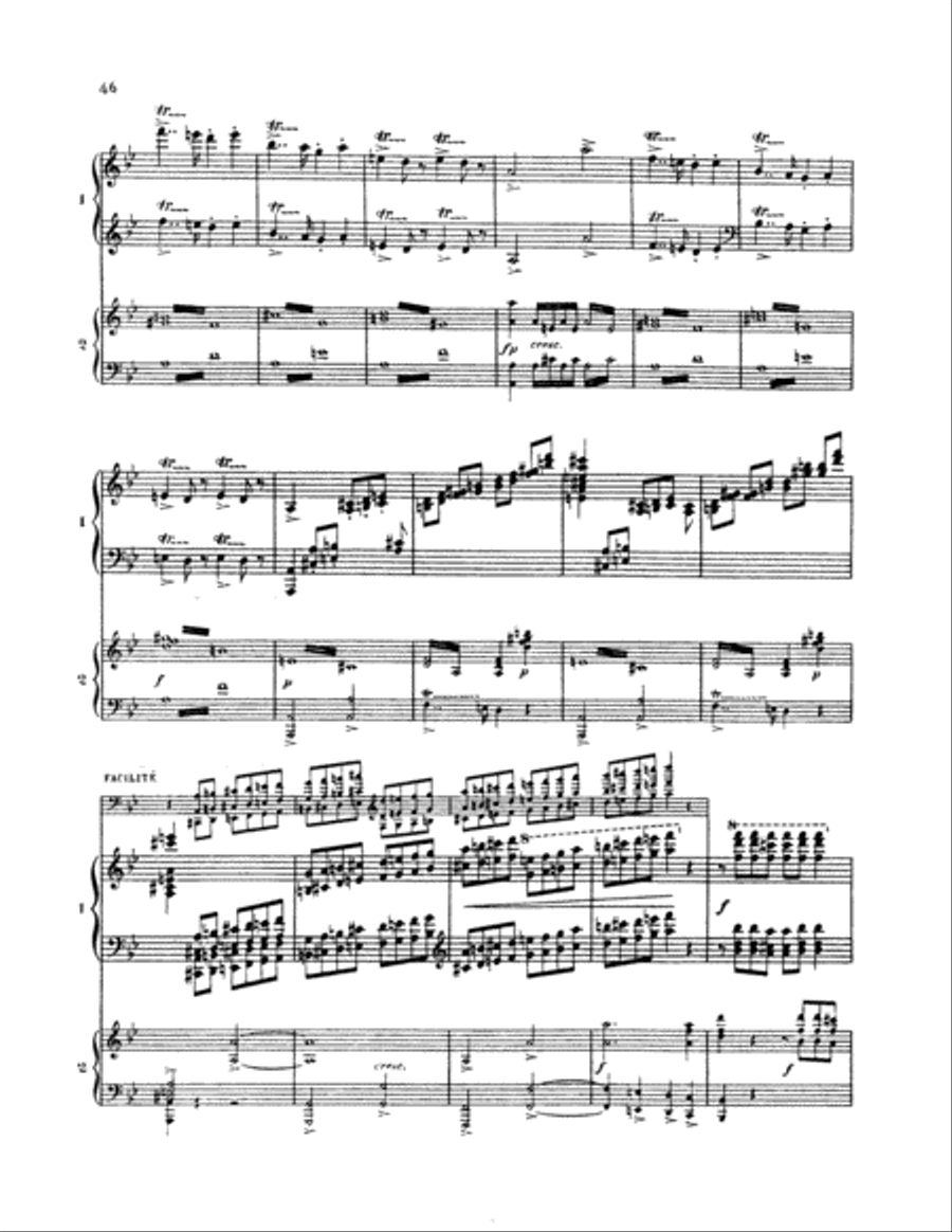 Saint-Saëns: Piano Concerto No. 2 in G Minor, Op. 22 Piano scores gallery preview page 5