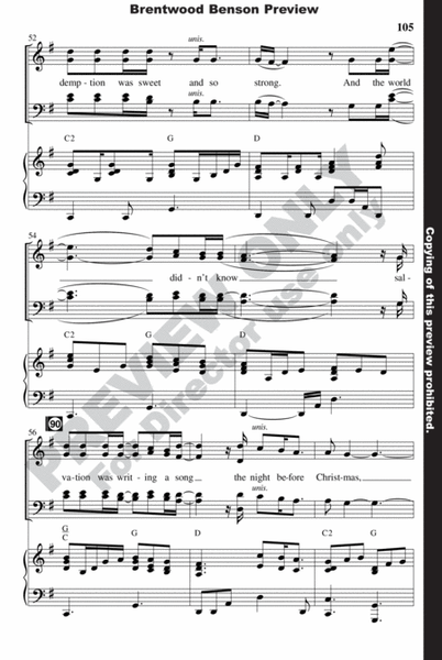 The Night Before Christmas (Choral Book) image number null