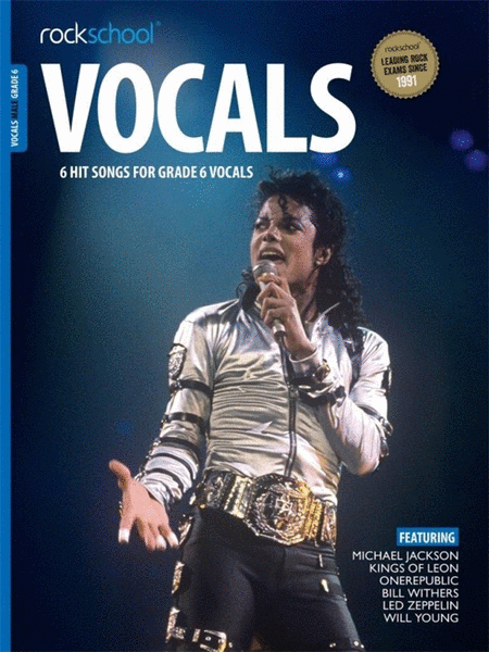 Rockschool: Vocals Grade 6 - Male (2014) Book and Digital Audio - Sheet Music