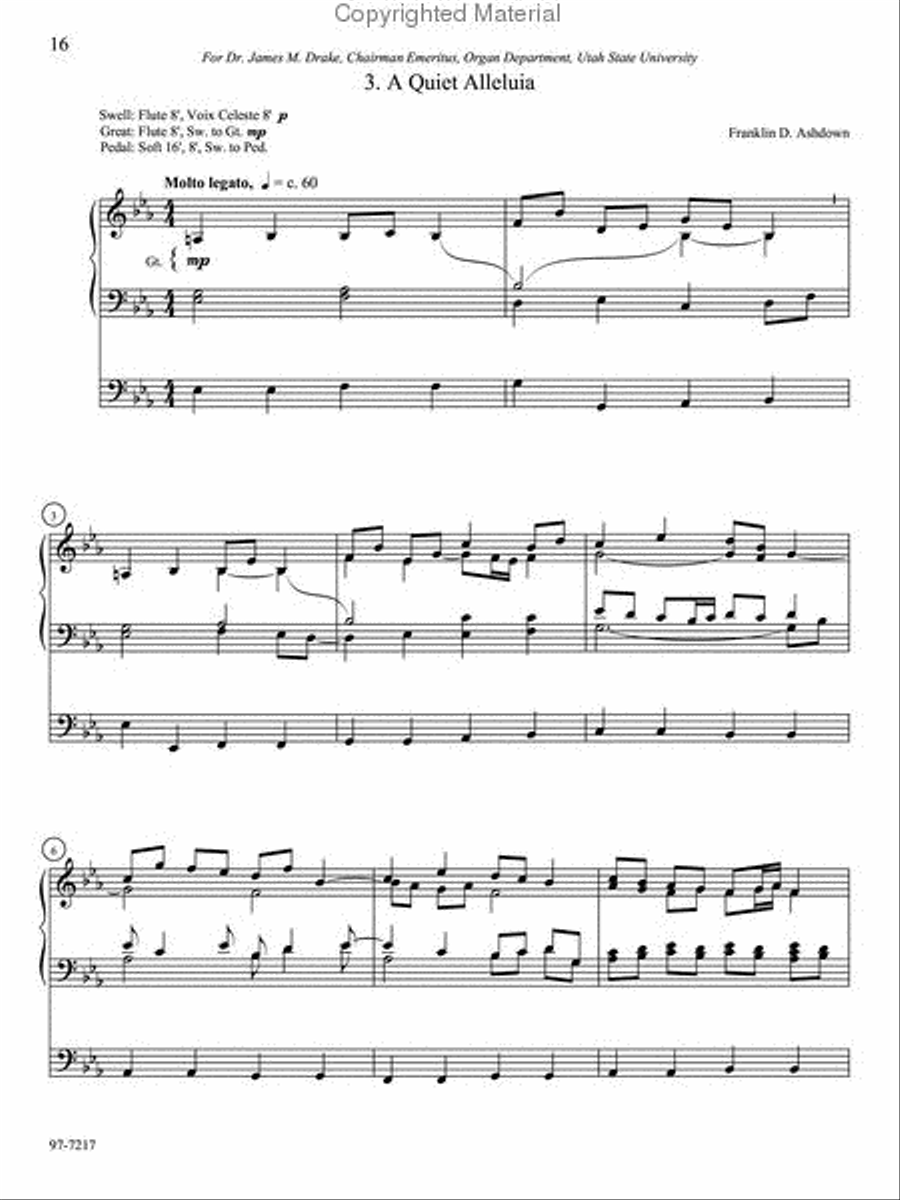 The Alleluia Collection The Alleluia Collection Organ scores gallery preview page 4