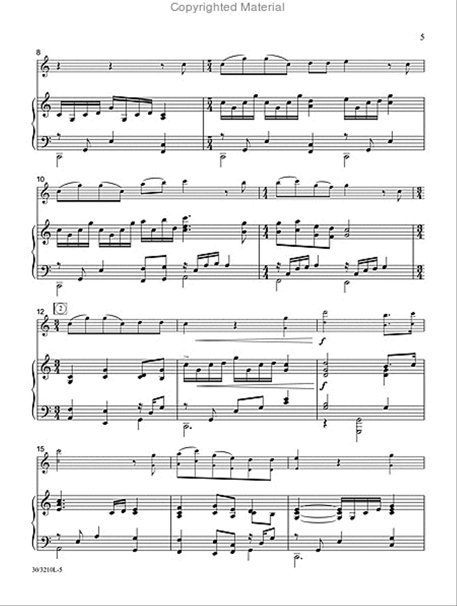 A Tapestry of Grace Piano scores gallery preview page 3