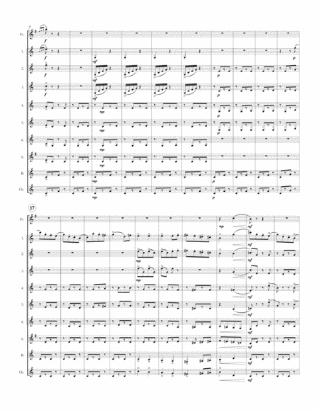 March, Op. 99 for Clarinet Choir image number null