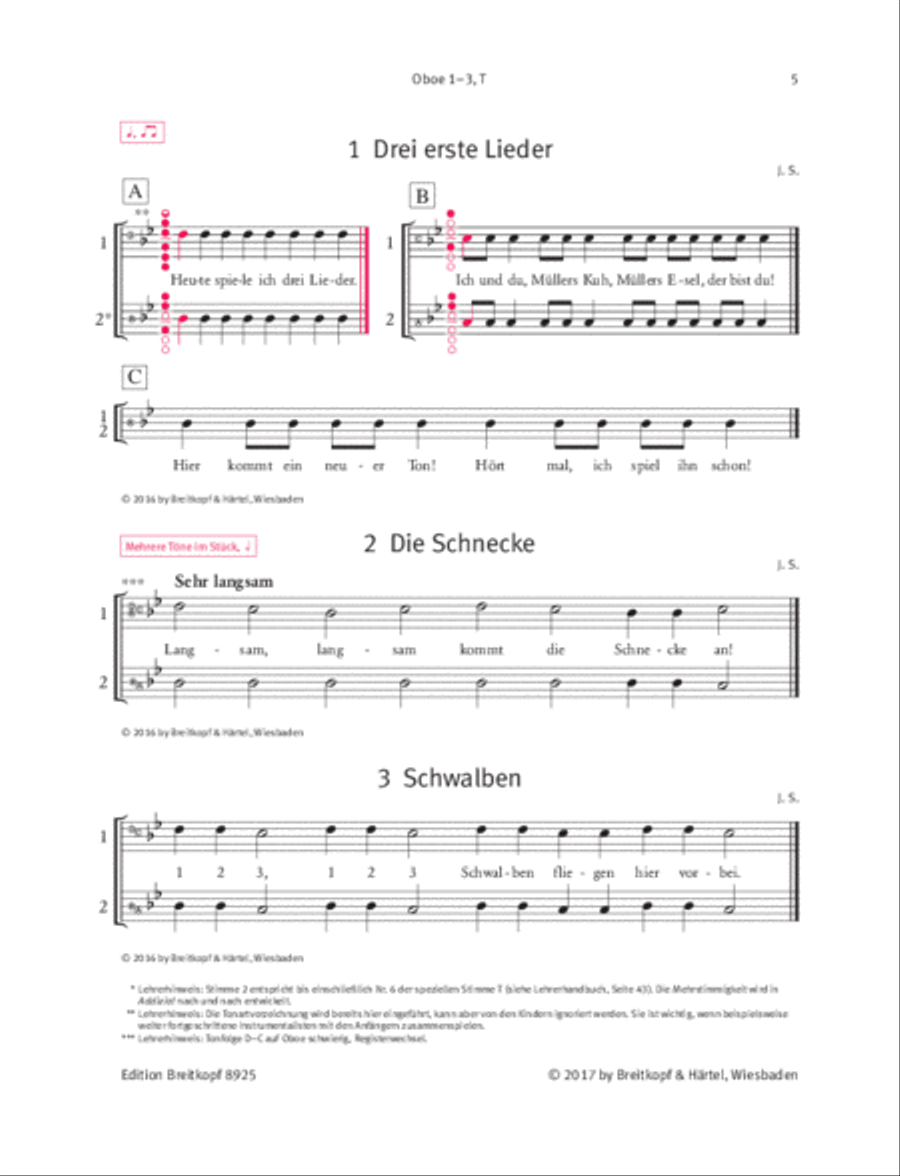 Addizio! Oboe Solo scores gallery preview page 2