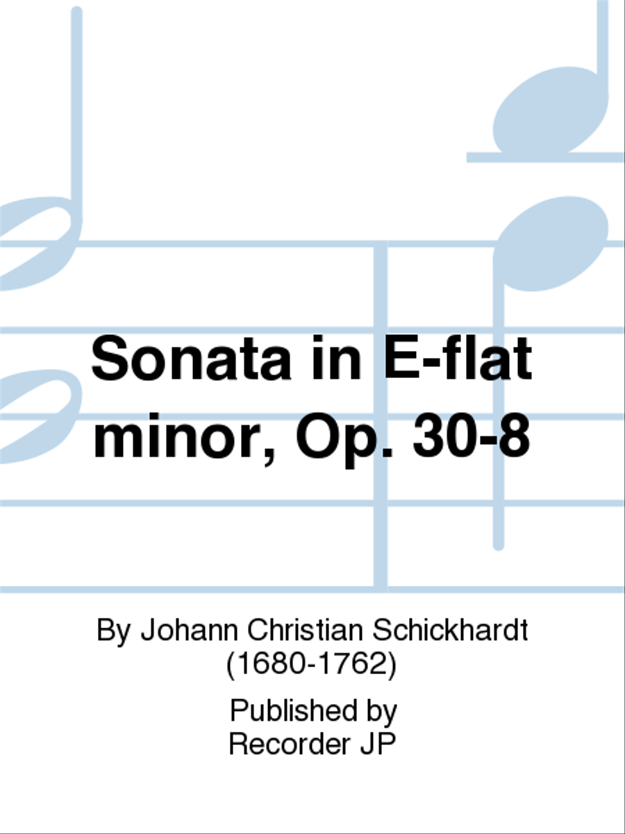 Sonata in E-flat minor, Op. 30-8