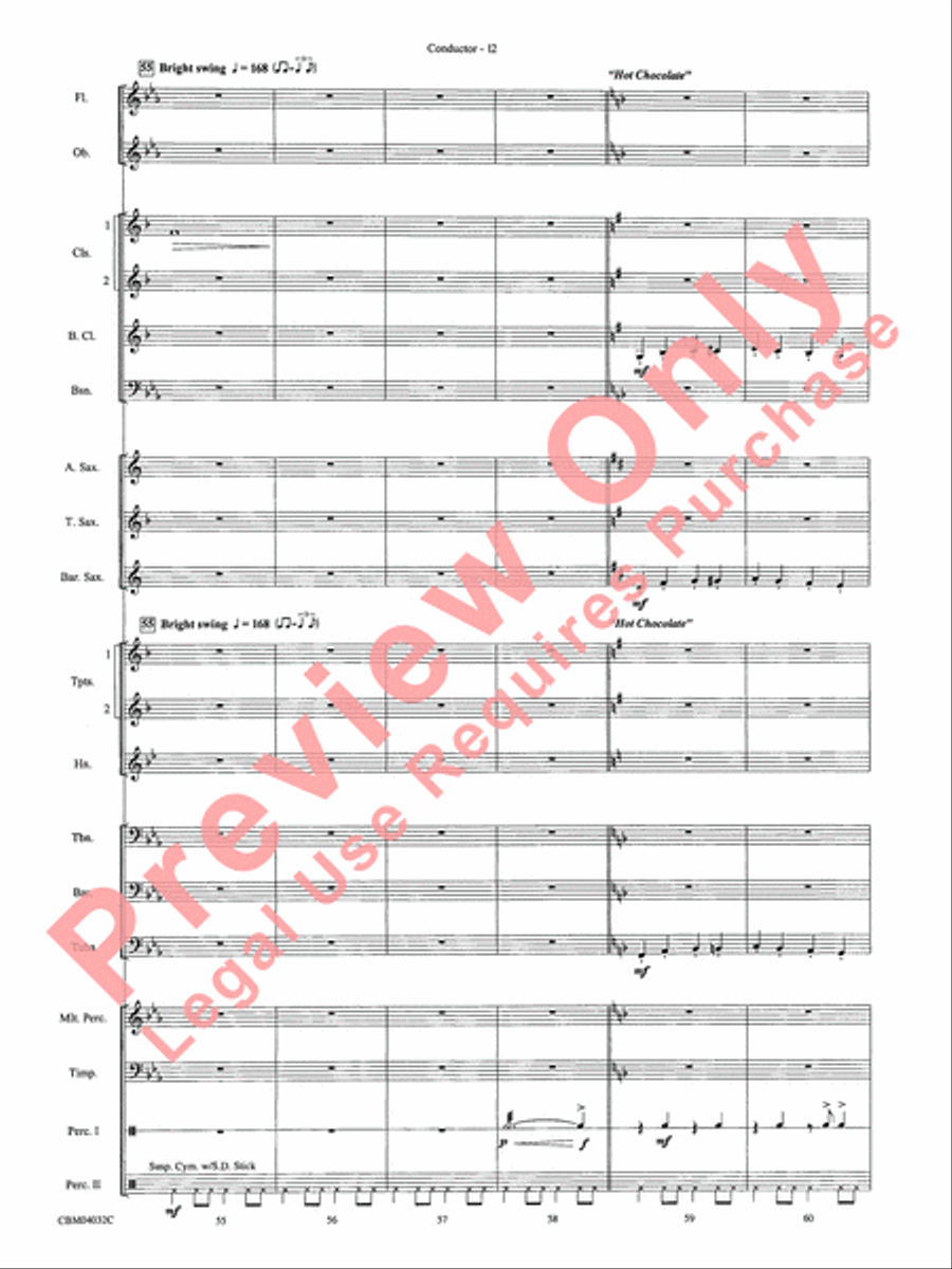 The Polar Express, Selections from Concert Band scores gallery preview page 14