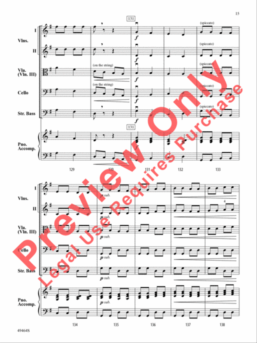 Spiccato Palooza! String Orchestra scores gallery preview page 16