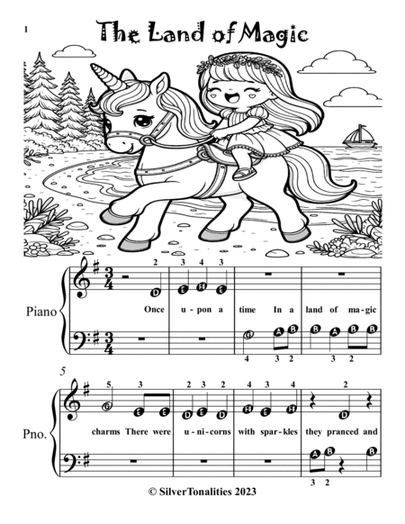 A Unicorn So Grand For Beginner Piano