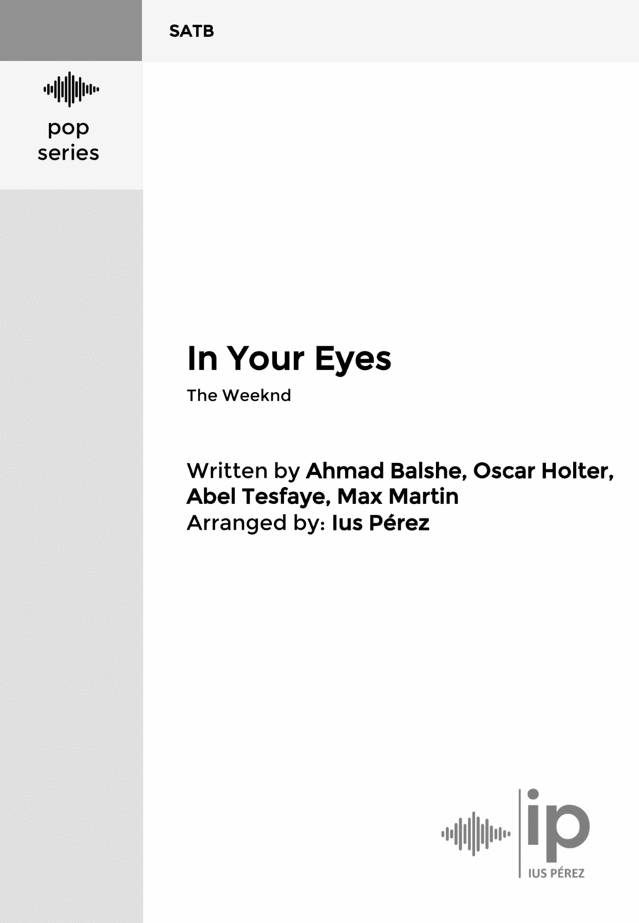 In Your Eyes In Your Eyes 4-Part scores gallery preview page 1