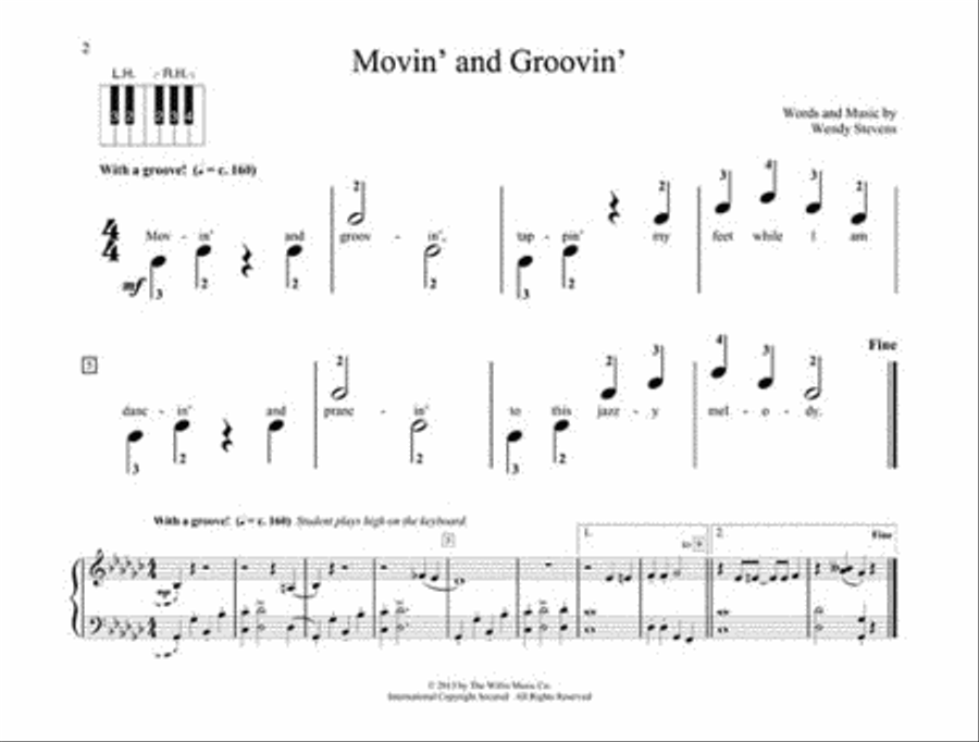 Black Key Blast! Black Key Blast! Easy Piano scores gallery preview page 3